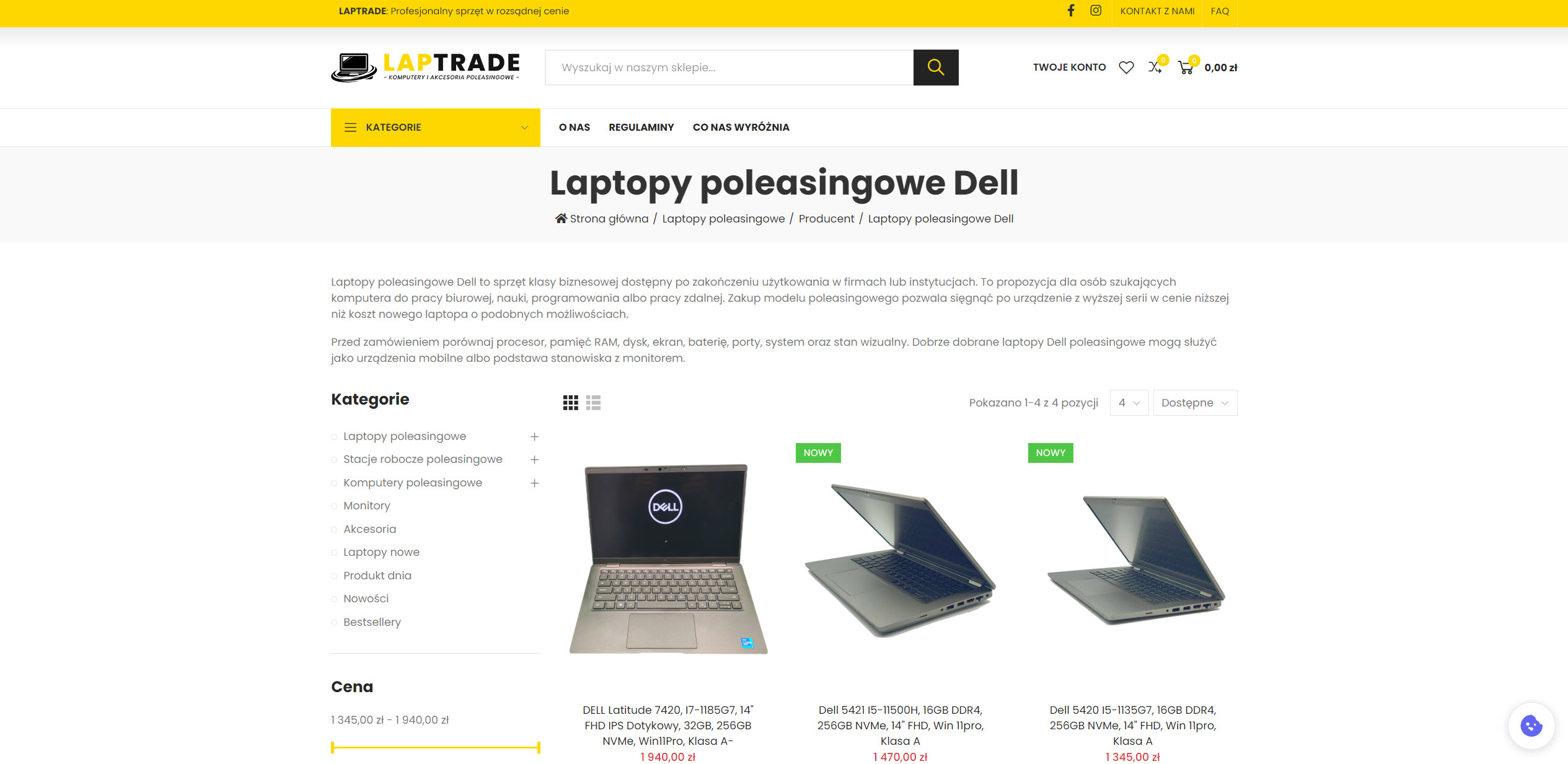 Jak dopasować laptopy poleasingowe Dell do różnych budżetów i zastosowań?